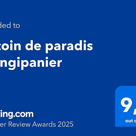 Ti Coin De Paradis Frangipanier Le Diamant Exterior photo
